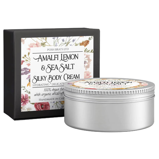 Amalfi Lemon & Sea Salt Silky Body Butter Cream