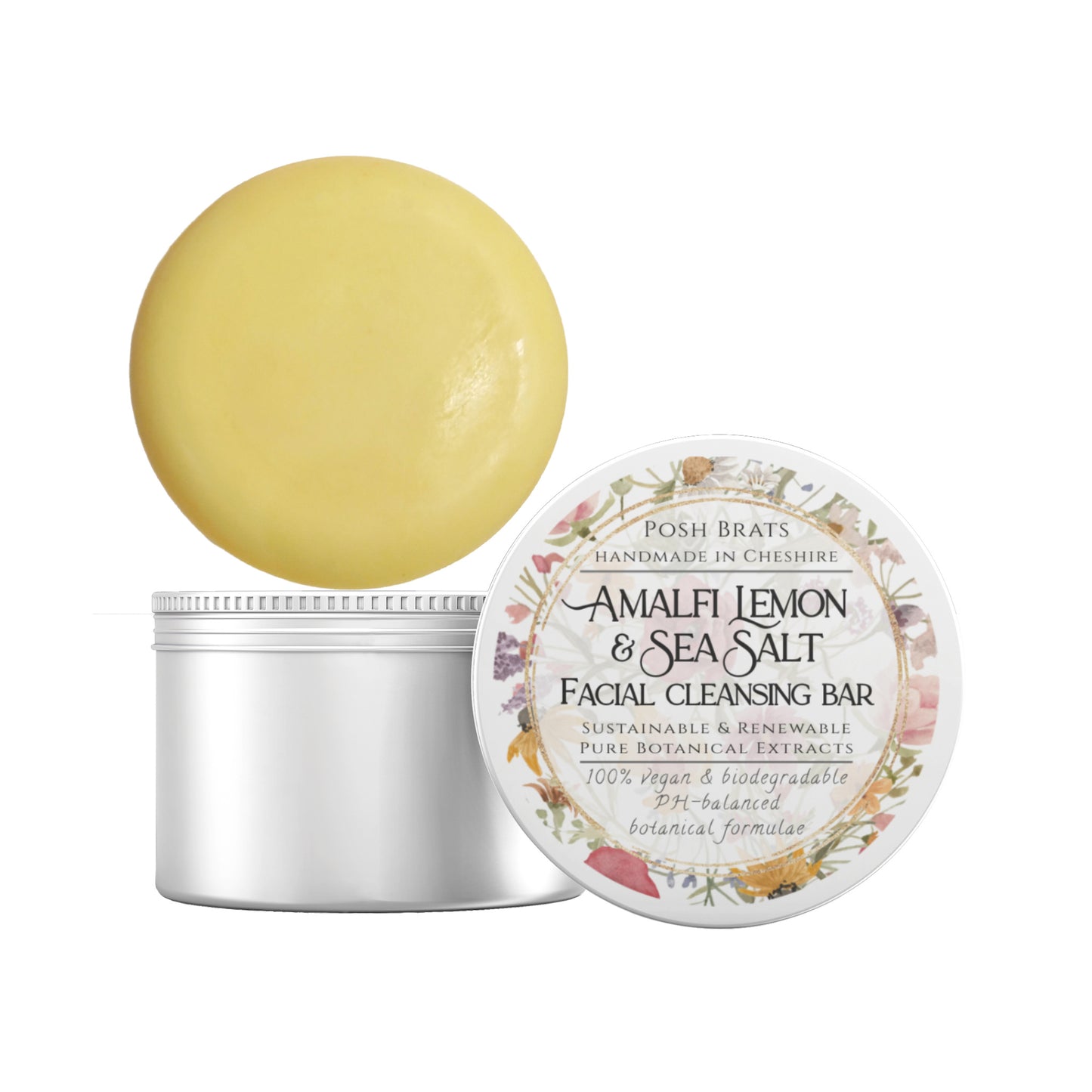 Amalfi Lemon & Sea Salt Facial Cleansing Bar