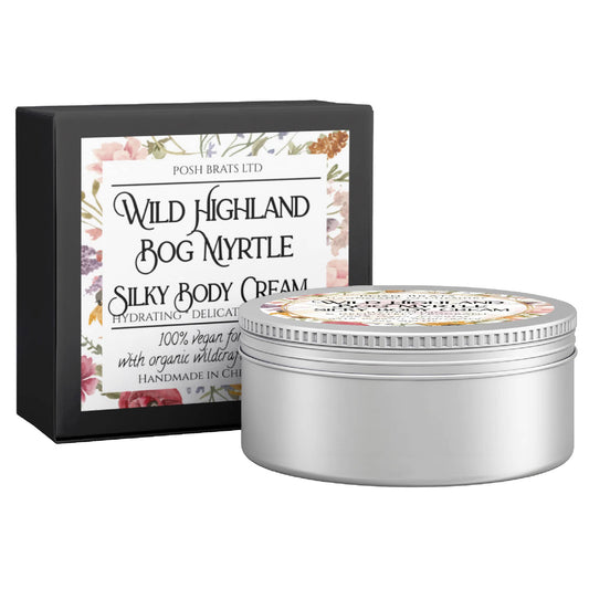 Wild Highland Bog Myrtle Silky Body Butter Cream