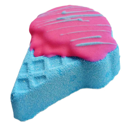 Bubblegum Ice Cream Cone Fizzy Bath Bomb