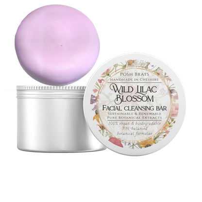 Wild Lilac Blossom Facial Cleansing Bar