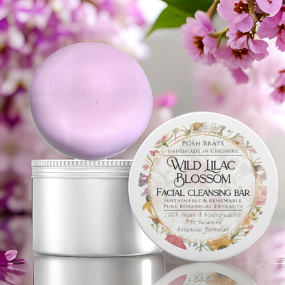 Wild Lilac Blossom Facial Cleansing Bar