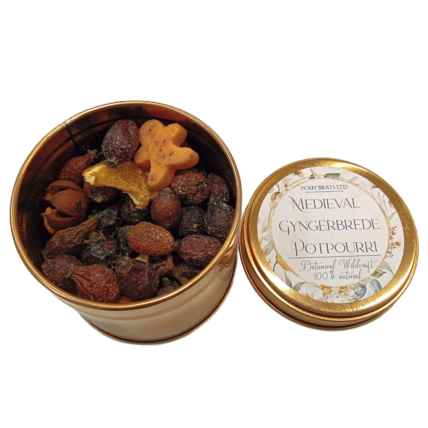 Gingerbread Natural Wildcraft Rosehip Potpourri