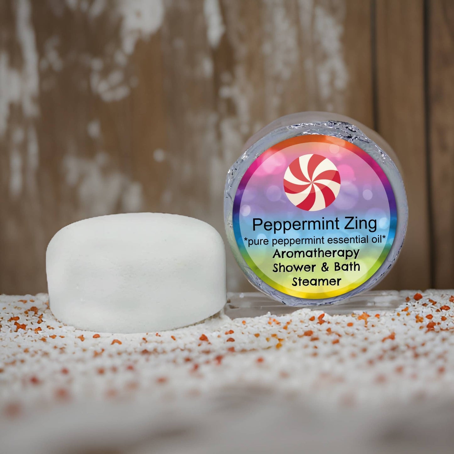 Peppermint Zing Aromatherapy Shower Steamer