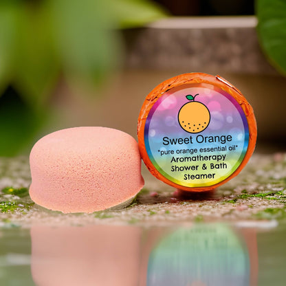 Sweet Orange Aromatherapy Shower Steamer