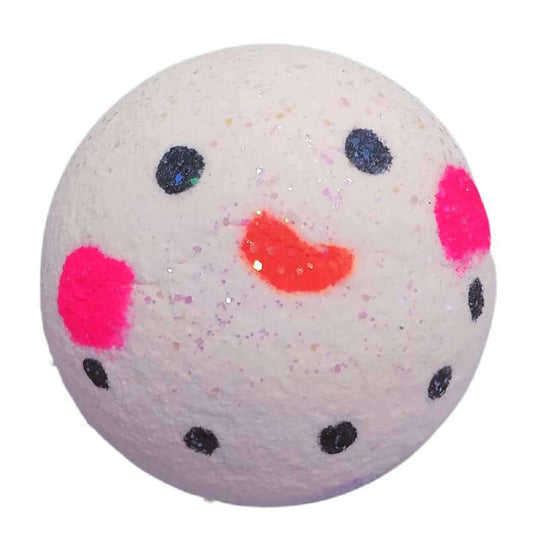 Bombe de bain bonhomme de neige de Noël