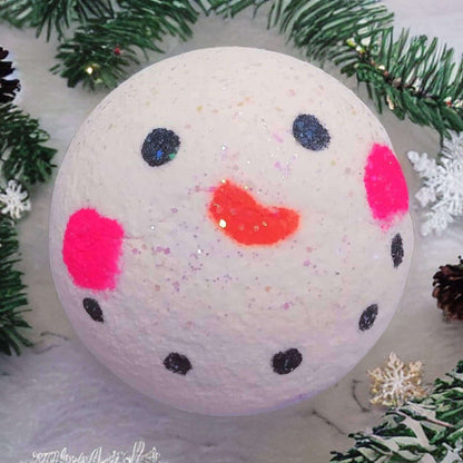 Christmas Snowman Bath Bomb