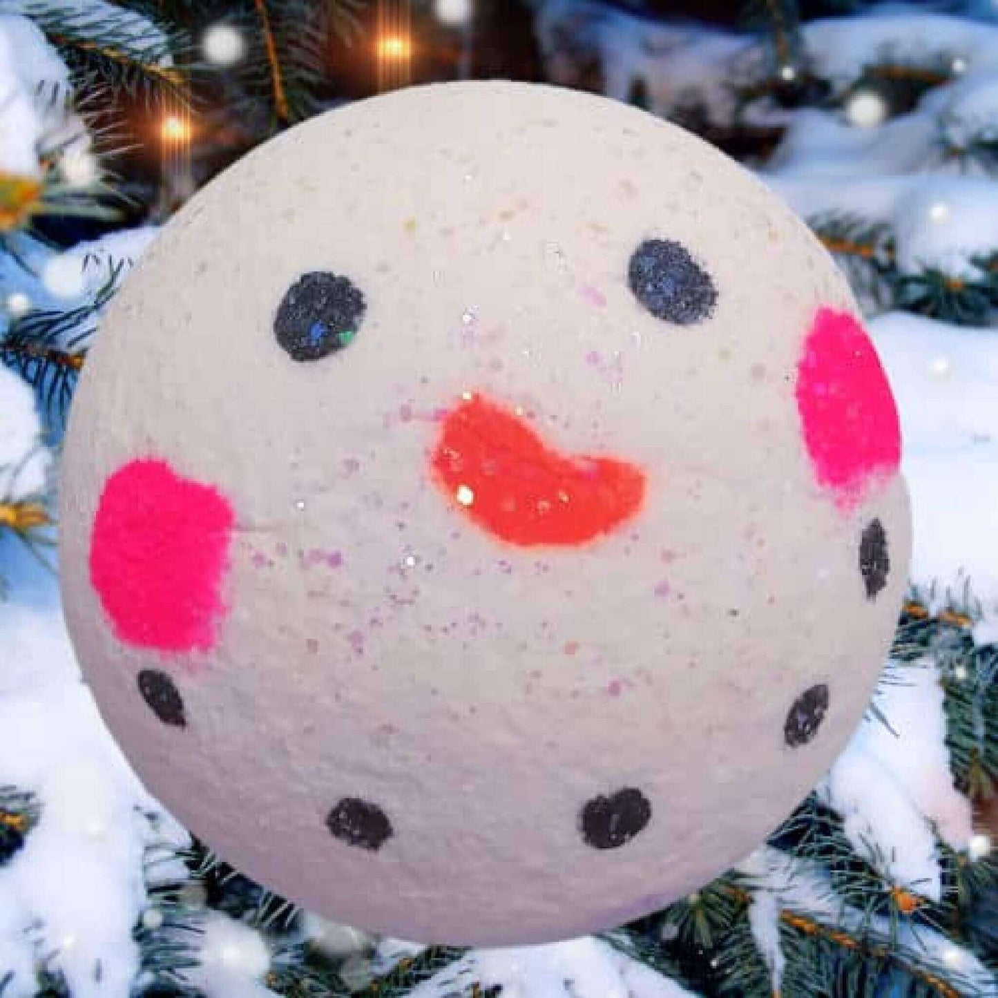 Christmas Snowman Bath Bomb