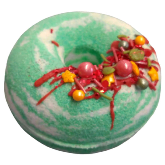 Christmas Yuletide Donut Bath Bomb